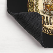 Ich werde im Hinterhof lustiger Zigarrenliebhaber Mousepad (Ecke)