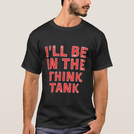 Ich werde im Think Tank brainstormieren (Vorderseite)