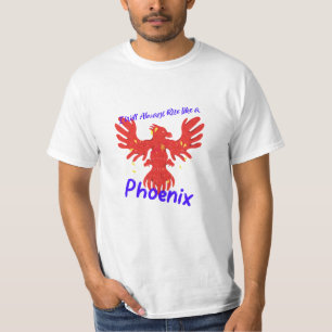 Ich werde immer aufstehen wie ein Phönix T-Shirt