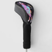 Ich werde immer Berner Hund Liebe 005 Golf Headcover (angewinkelt)