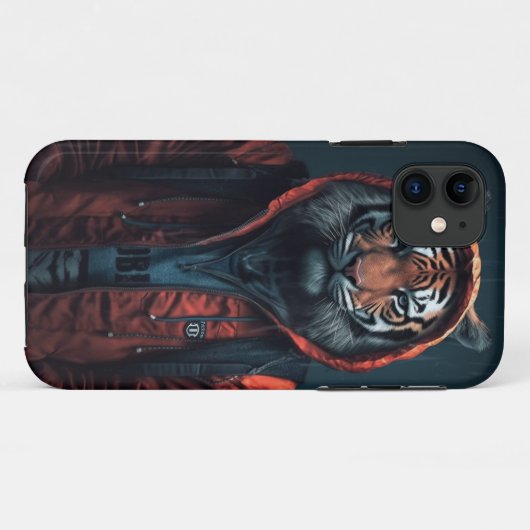 Ich werde immer ein Tiger sein Case-Mate iPhone Hülle (Rückseite (Horizontal))