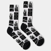 Ich werde immer Ihr Foto Liebe geben Socken (Rechts)