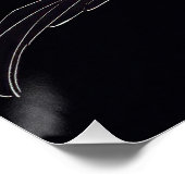 Ich werde immer Liebe Borzoi Hund 004 - Christlich Poster (Ecke)