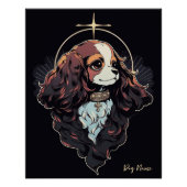 Ich werde immer Liebe Cavalier King Charles Spanie Poster (Vorderseite)