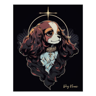 Ich werde immer Liebe Cavalier King Charles Spanie Poster