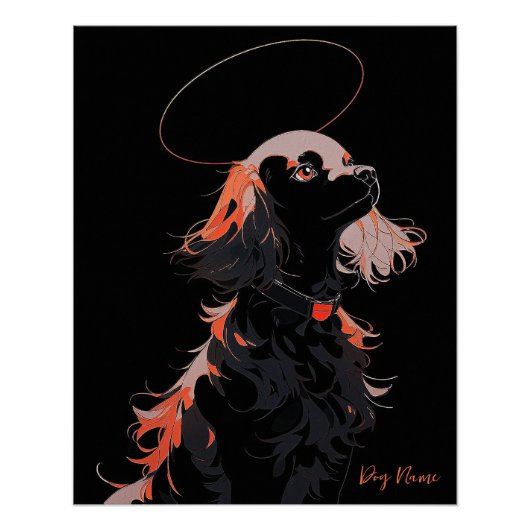 Ich werde immer Liebe Cocker Spaniel Dog 004 Poster (Vorderseite)