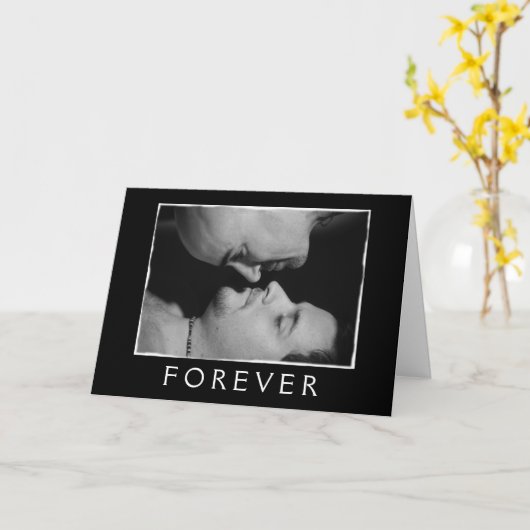 Ich werde immer Liebe Sie .... Für immer Karte (Gelbe Blume)