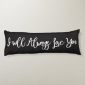 Ich werde immer Liebe Sie Pilze Seitenschläferkissen (Rückseite)