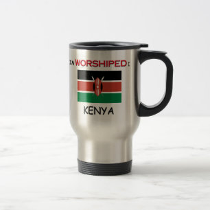 Ich werde in KENIA angebetet Reisebecher