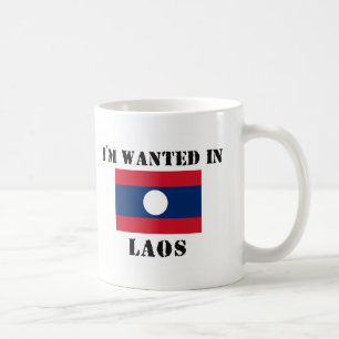 Ich werde in Laos gewollt Kaffeetasse