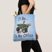 Ich werde in meinem Bürogarten sein Tasche (Von Nahem)