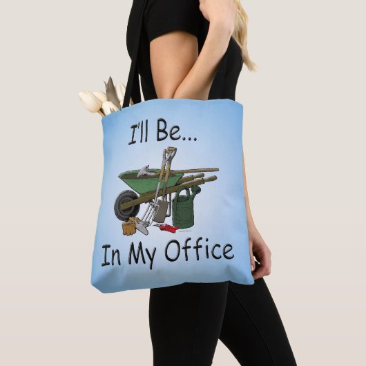 Ich werde in meinem Bürogarten sein Tasche (Von Nahem)