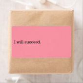 Ich werde inspirierende Erfolgsquote erfolgreich a (Insitu)