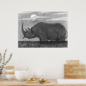 ICH WERDE KEIN BEWEGTES Poster SEIN (Küche)