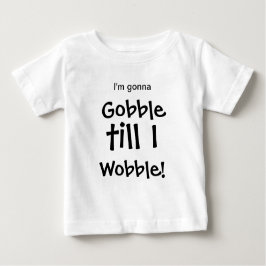 Ich werde klatschen, bis ich das Baby-Ferien-Shirt Baby T-shirt