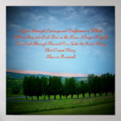 Ich werde Kraft, Mut und ... Poster (Vorne)