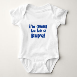 Ich werde Kuya! Baby Strampler