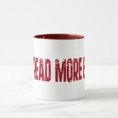 Ich werde mehr Bücher lesen Tasse (Zentrum)