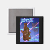 Ich werde mein Buch lesen, anstatt zu doomscrollen Magnet (Vorderseite/Rückseite)