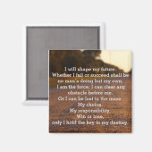 Ich werde mein zukünftiges Magnet gestalten (Vorderseite/Rückseite)