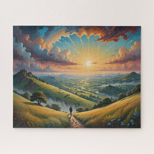 Ich werde meine Augen hochheben Puzzle (Horizontal)