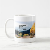 Ich werde meine Augen zu den Hügeln hochheben... Kaffeetasse (Links)