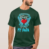Ich werde meine Papa für immer in meiner Liebe im T-Shirt (Vorderseite)