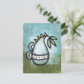 Ich werde meine Pflanze nicht auf der Postkarte tö (Stehend Vorderseite)