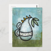 Ich werde meine Pflanze nicht auf der Postkarte tö (Vorne/Hinten)