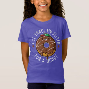 Ich werde meine Schwester mit einem Donut tauschen T-Shirt