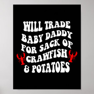 Ich werde meinen Vater Mardi Gras Louisiana Carniv Poster