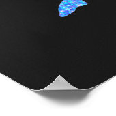 Ich werde meinen Weg durch den Kindergarten Gedreh Poster (Ecke)