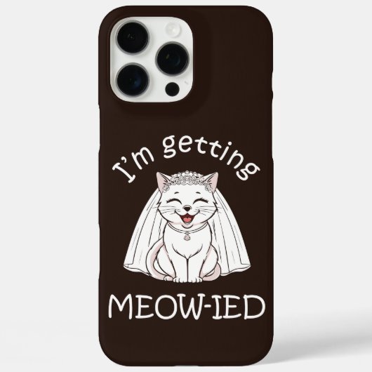 Ich werde Mia-katisiert! Case-Mate iPhone Hülle (Rückseite)