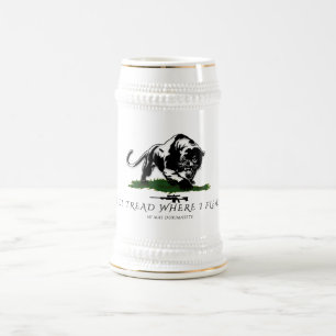 Ich werde mich dorthin begeben, wo ich bitte bierglas