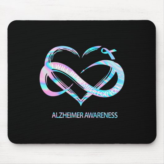 Ich werde mich für Sie an Heimerheimer Bewusstsein Mousepad (Vorne)