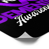 Ich werde mich für Sie Demenz Awareness-Band Poster (Ecke)