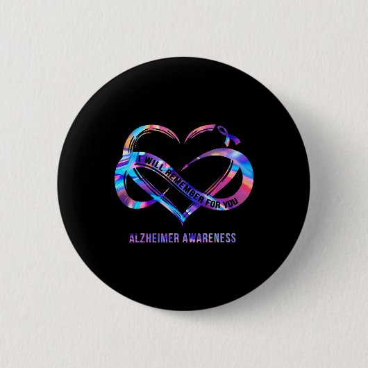 Ich werde mich für Sie Heimerheimer-Bewusstsein Button (Vorderseite)