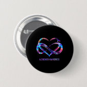 Ich werde mich für Sie Heimerheimer-Bewusstsein Button (Vorne & Hinten)
