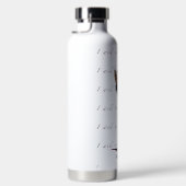 "Ich werde mich nicht setzen!" - Wasserflasche Trinkflasche (Rechts)