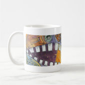 "Ich werde mich selbst verteidigen" Tasse (Links)