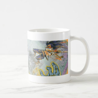 "Ich werde mich selbst verteidigen" Tasse