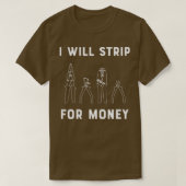 Ich werde mich um Geld streiten, um Elektrizität z T-Shirt (Design vorne)