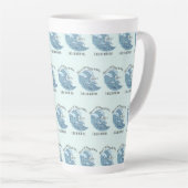 Ich werde mit dir Christlich sein Milchtasse (Rechte Ecke)