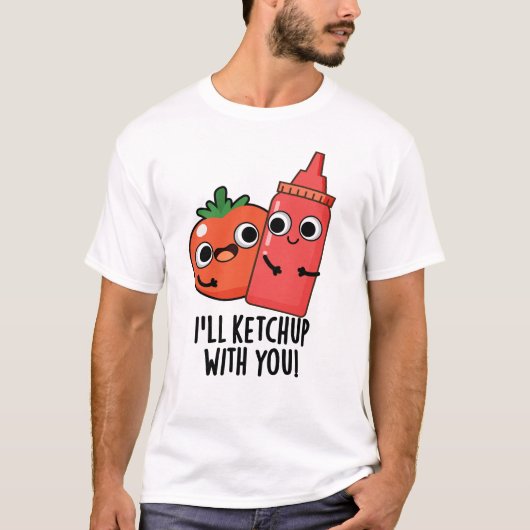 Ich werde mit dir einen lustigen Fastfood-Pub abge T-Shirt (Vorderseite)