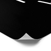 Ich werde mit dir Funny Food Pun Dark BG ketchup Poster (Ecke)