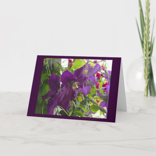 Ich werde mutig sein..Mama Feiertagskarte (Vorderseite)