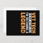 Ich werde nicht alt postkarte (Vorne/Hinten)