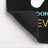 Ich werde nicht älter, ich level up Kindergeburtst Mousepad (Ecke)