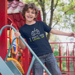 Ich werde nicht älter, ich level up Kindergeburtst T-Shirt