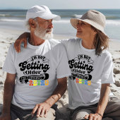 Ich werde nicht älter, ich wende mich zurück Tri-Blend shirt